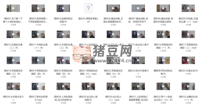線描人物手繪課程