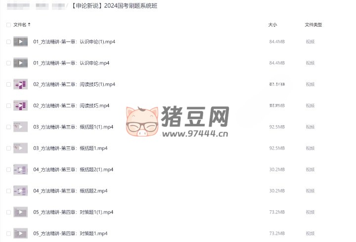 2024 國(guó)考刷題系統(tǒng)班：申論新說(shuō)