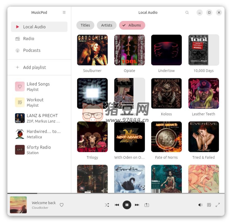 Musicpod：一款跨平臺音樂、廣播、電視和播客播放器