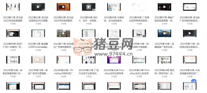 亞馬遜電商運(yùn)營實(shí)操課