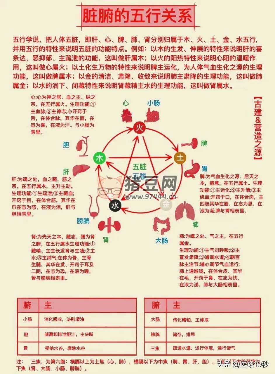 五行的分類及相生相克