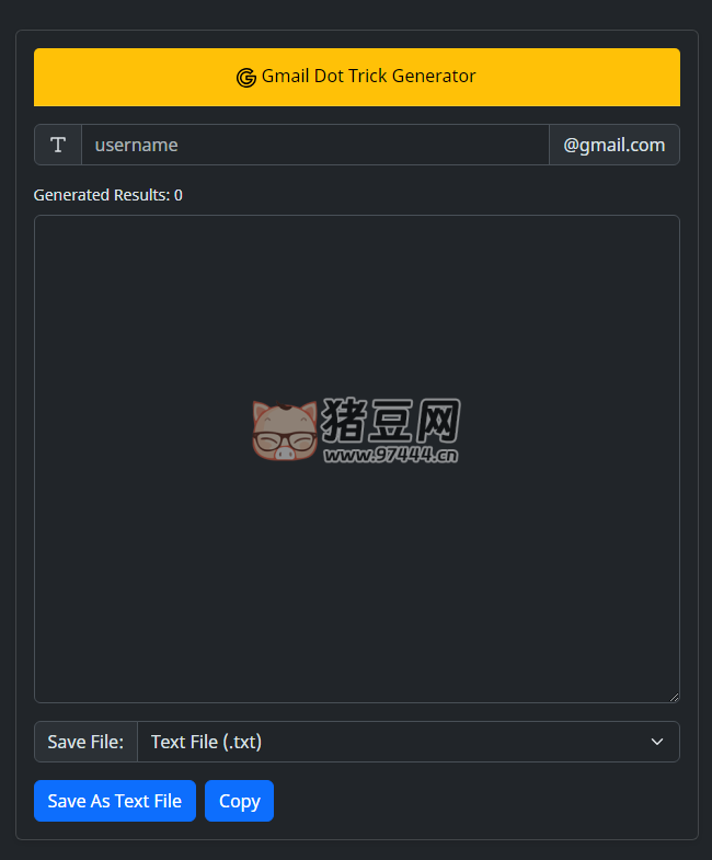 Free Gmail Dot Trick Generator：免費(fèi) Gmail 點(diǎn)號(hào)生成器，一鍵生成多個(gè) Gmail 賬戶