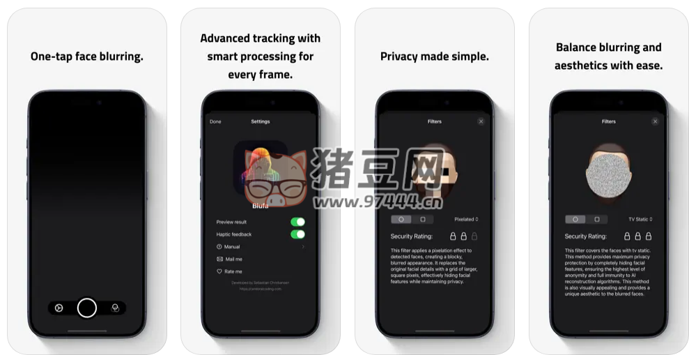Blufa v1.7.3 專門用于給照片和視頻添加馬賽克效果