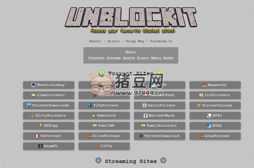 Unblockit：國外磁力大全磁力導(dǎo)航網(wǎng)站