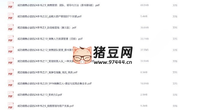 成功銷售必讀的 24 本書（電子書合集）
