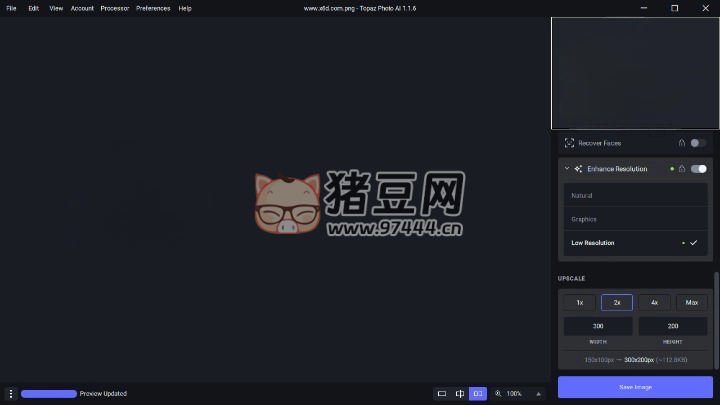 Topaz Photo AI v3.0.2 便攜版 專業(yè)的人工智能圖片降噪軟件