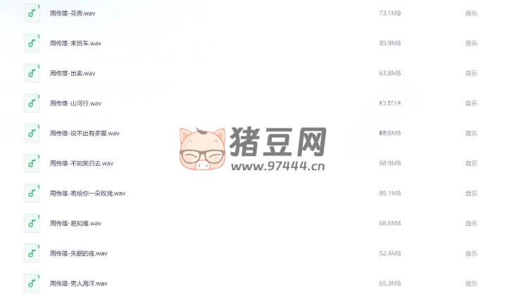 周傳雄母帶專輯音樂合集