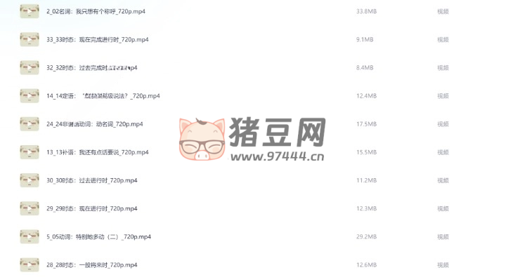 英語通俗語法全套課程