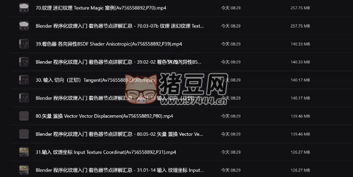 blender 程序化紋理入門：著色器節(jié)點詳解匯總