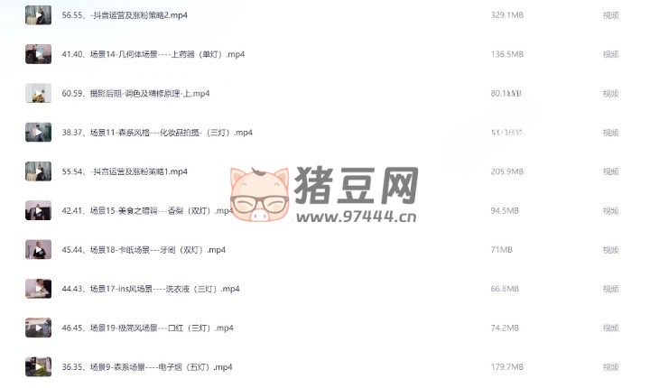 小石頭商業(yè)攝影全能班學(xué)習(xí)教程