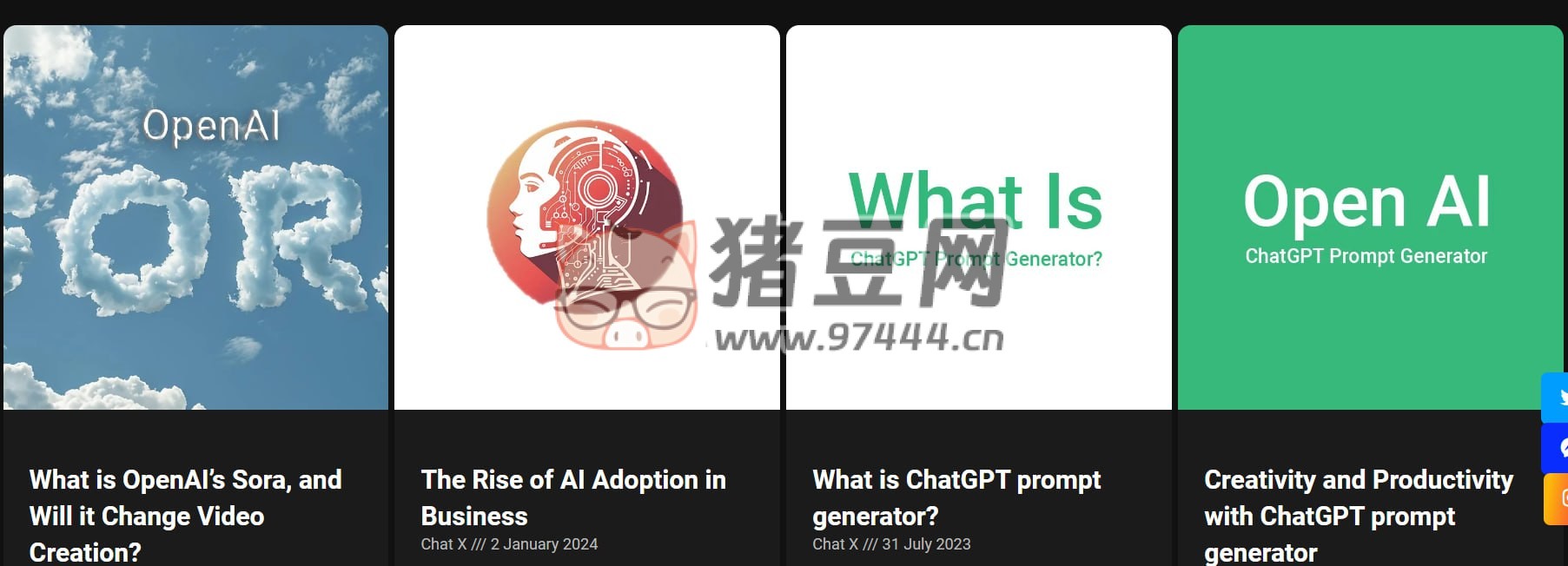 ChatX：一個為 ChatGPT、DALL·E、Stable Diffusion 和 Midjourney 提供生成性 AI 提示的免費市場