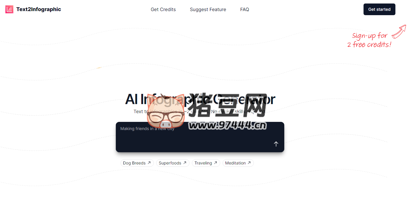 Text to Infographic：在線 AI 信息圖生成器