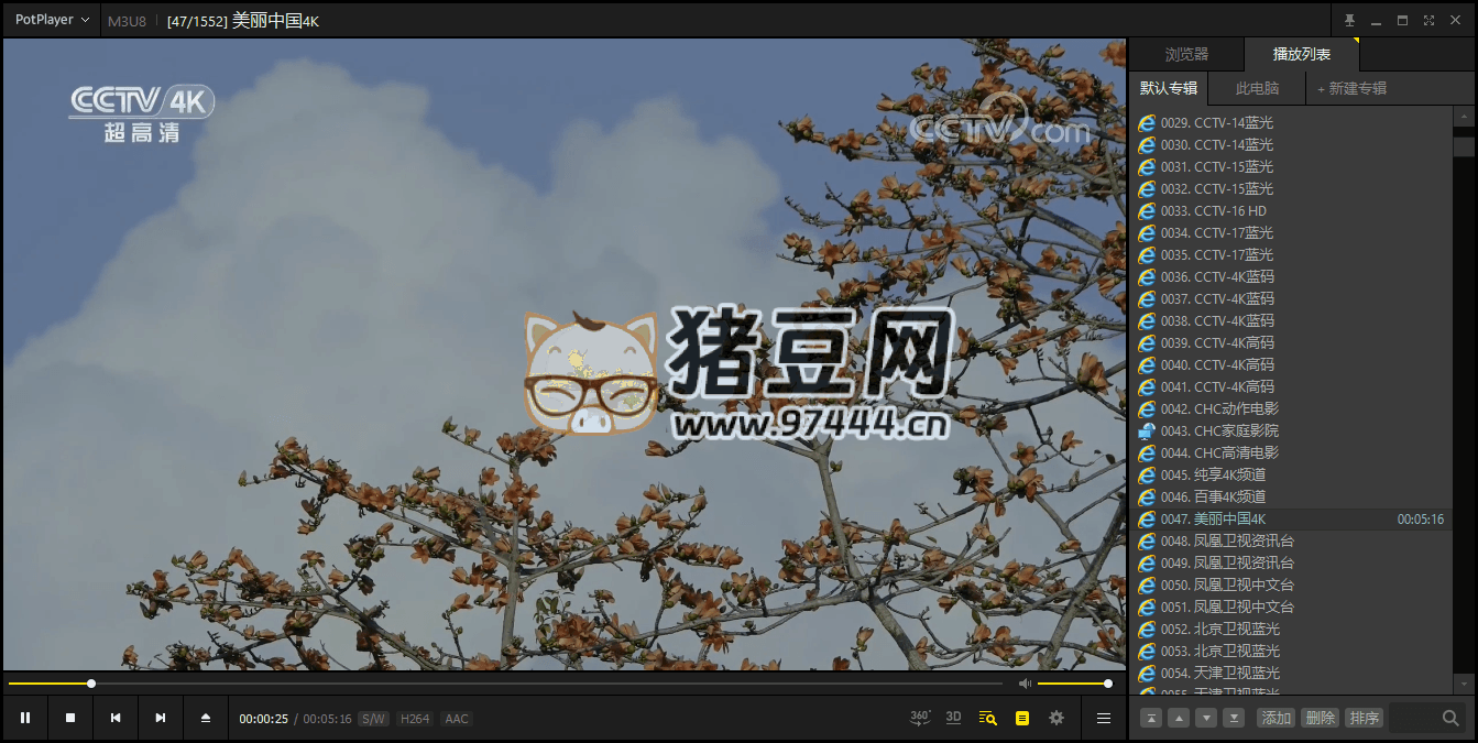 PotPlayer v1.7.22259 綠色版