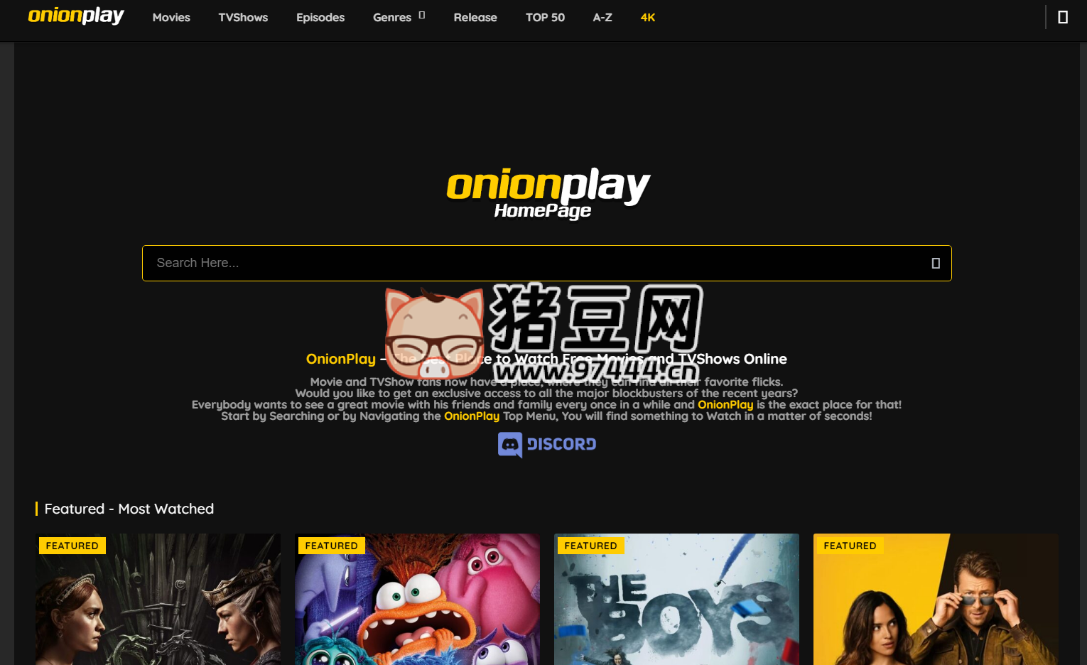 OnionPlay：一個免費提供最新電影和電視劇在線播放的網(wǎng)站