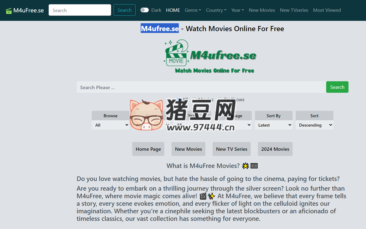 M4ufree.se：一款國外免費(fèi)的在線影視網(wǎng)站