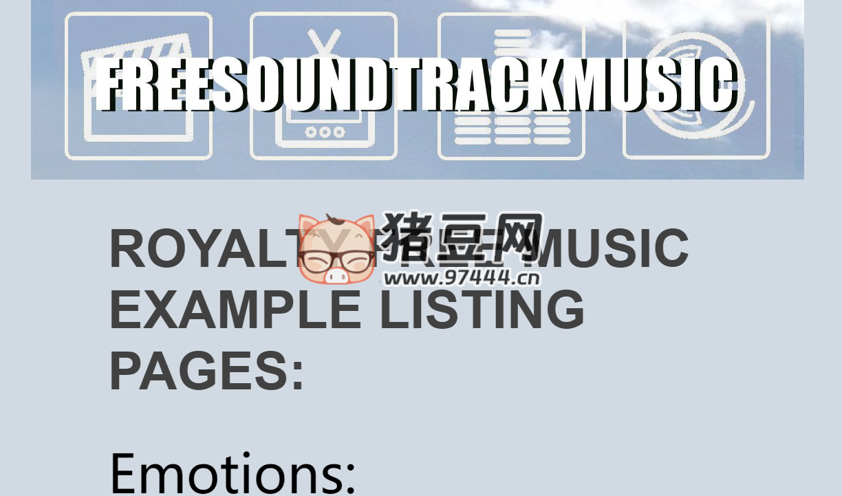 freesoundtrackmusic：一個(gè)豐富的 bgm 下載站