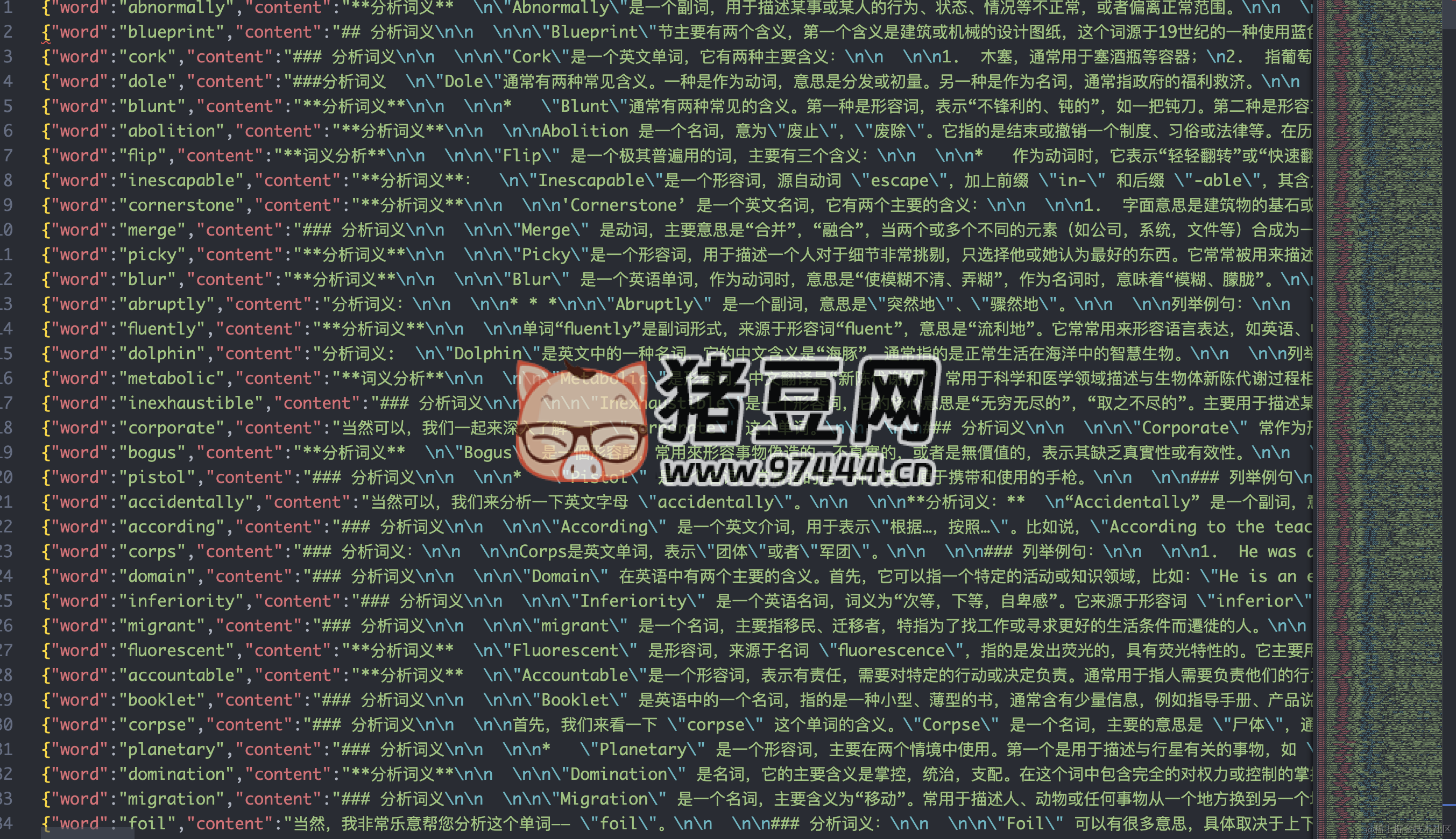 DictionaryByGPT4：一項利用 GPT4 技術(shù)生成的中英詞典開源項目