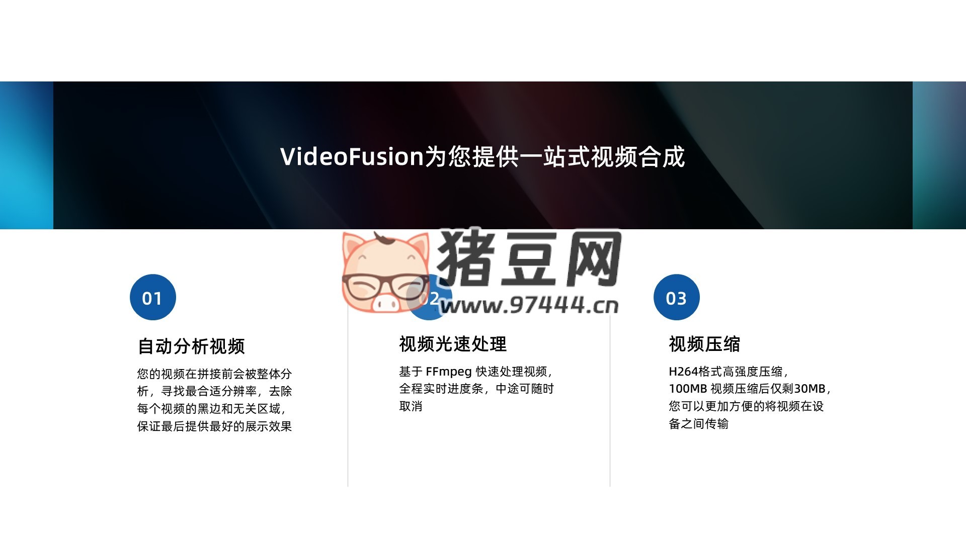 VideoFusion：最強短視頻拼接開源軟件