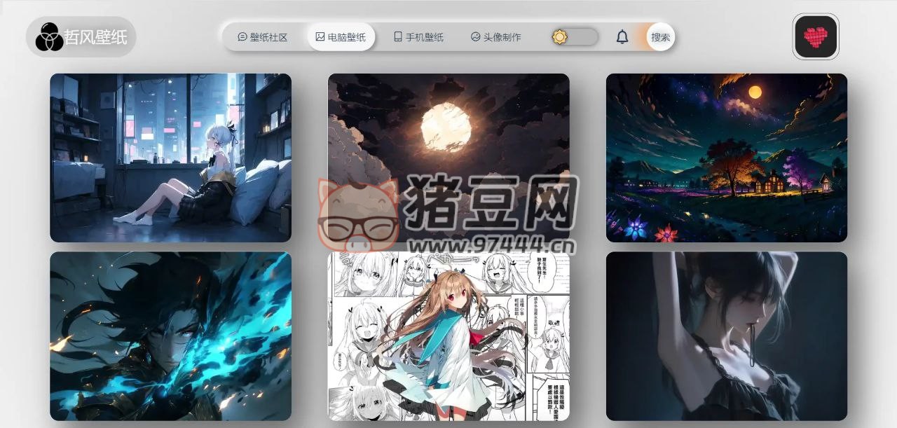 哲風(fēng)壁紙：高質(zhì)量電腦壁紙和手機(jī)壁紙網(wǎng)站