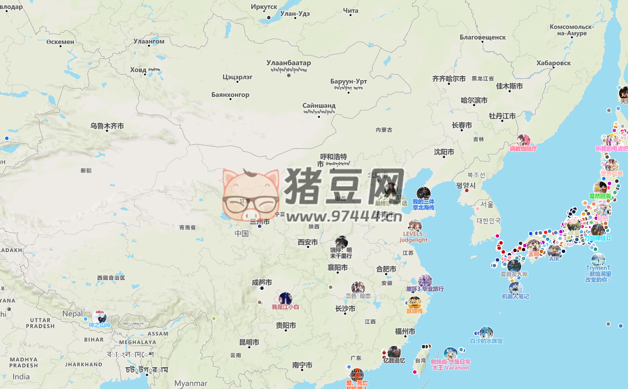 anitabi map 動畫巡禮地圖：共享動畫取景圣地地標與截圖的工具