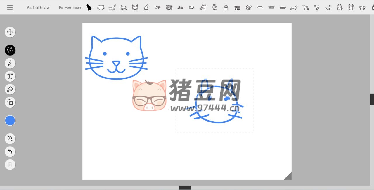 AutoDraw：谷歌推出的一款在線繪圖工具