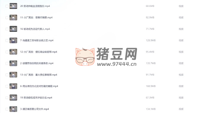打工人的法律必修課