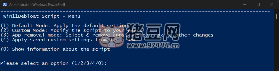 Win11Debloat：一個(gè)用于 Windows 系統(tǒng)優(yōu)化和調(diào)整的開(kāi)源 PowerShell 腳本