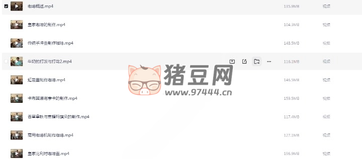 專業(yè)咖啡師教學(xué)課程：咖啡設(shè)備及花式咖啡的制作