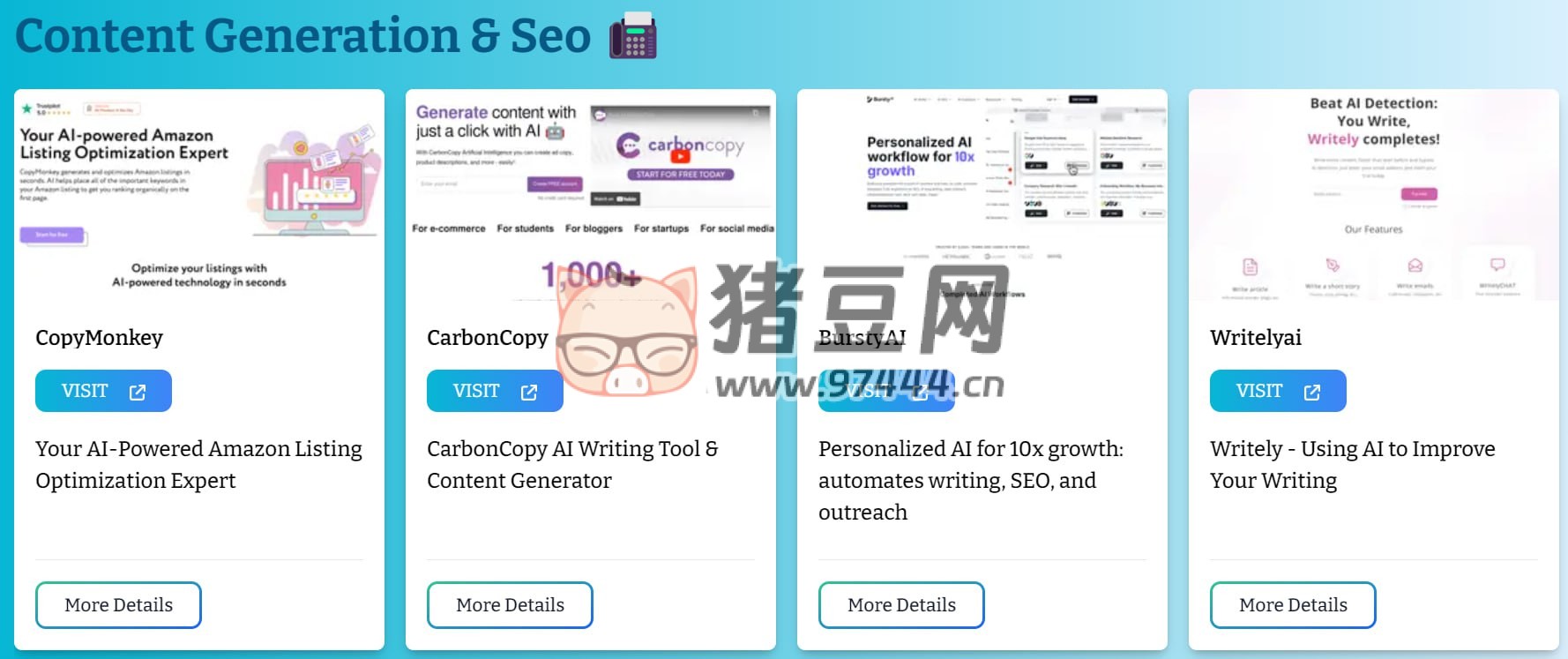 AI Collection：一個(gè)收集并展示各種生成式人工智能應(yīng)用程序的平臺(tái)