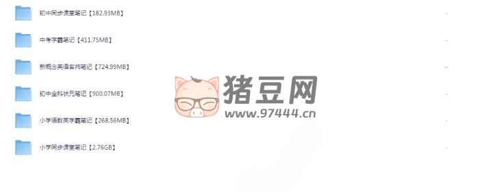 小初筆記類資料匯總