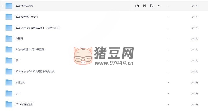 2024 年法考客觀題資料