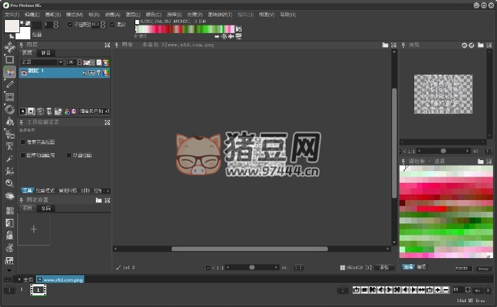 Pro Motion NG v8.0.10.0 中文版 功能強(qiáng)大的像素繪圖軟件