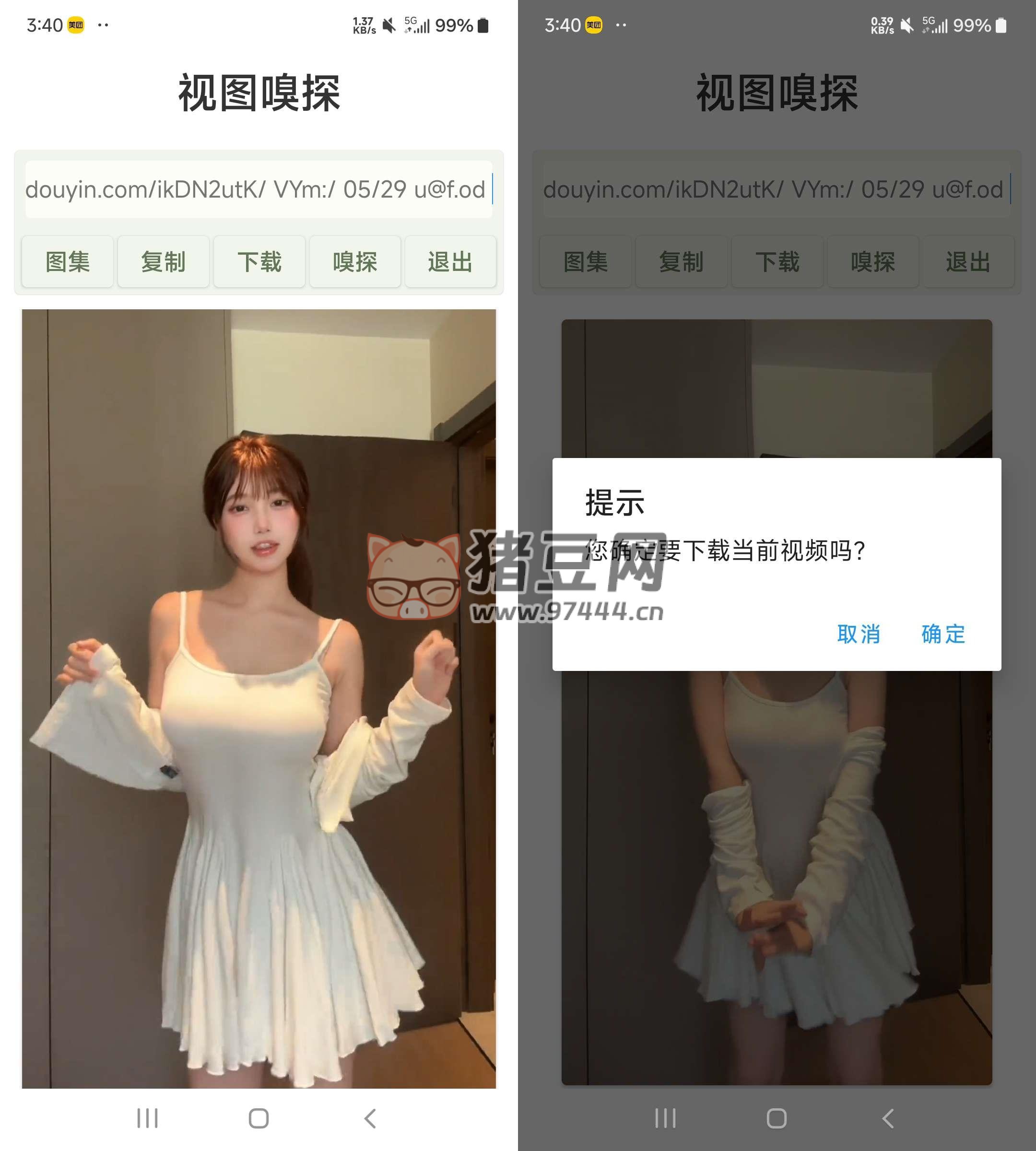 視圖嗅探 v1.0 視頻圖片去水印下載