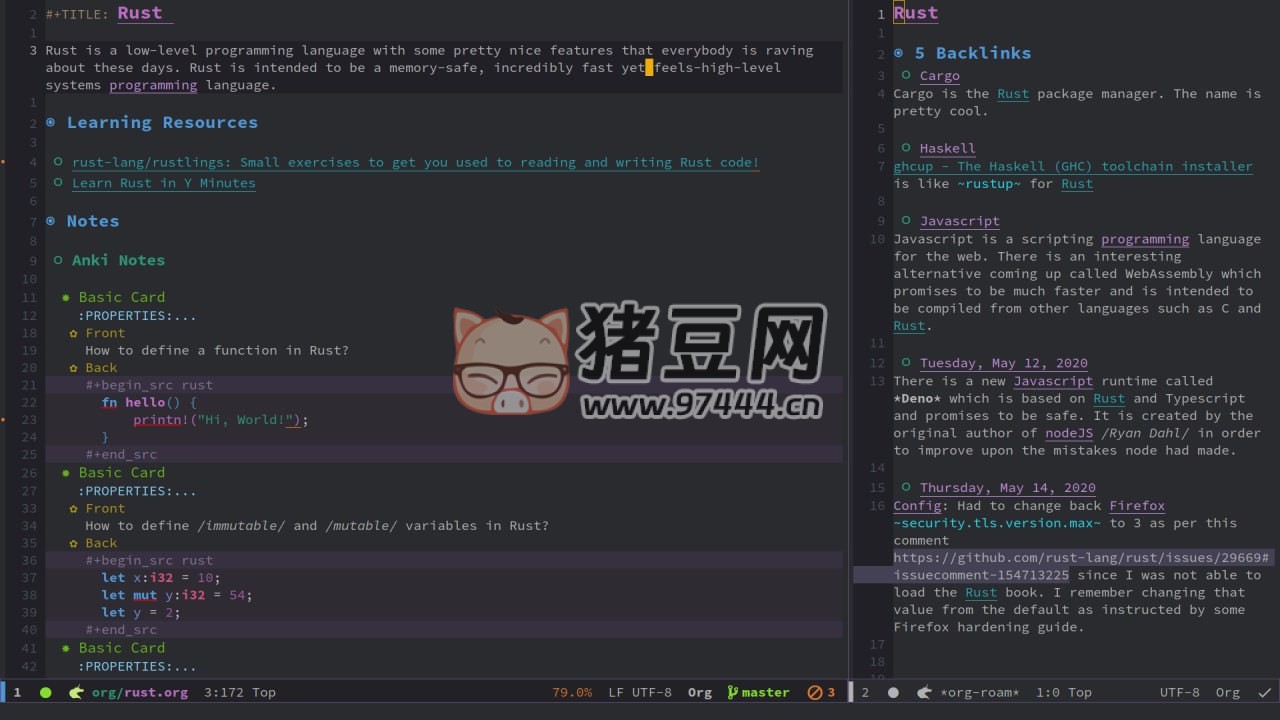 Org-roam：一個基于 Org-mode 的開源知識管理系統(tǒng)