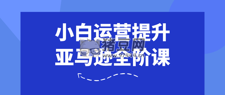 小白運(yùn)營提升亞馬遜全階課
