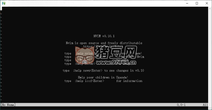 Neovim 文本編輯器 v0.10.1 綠色版