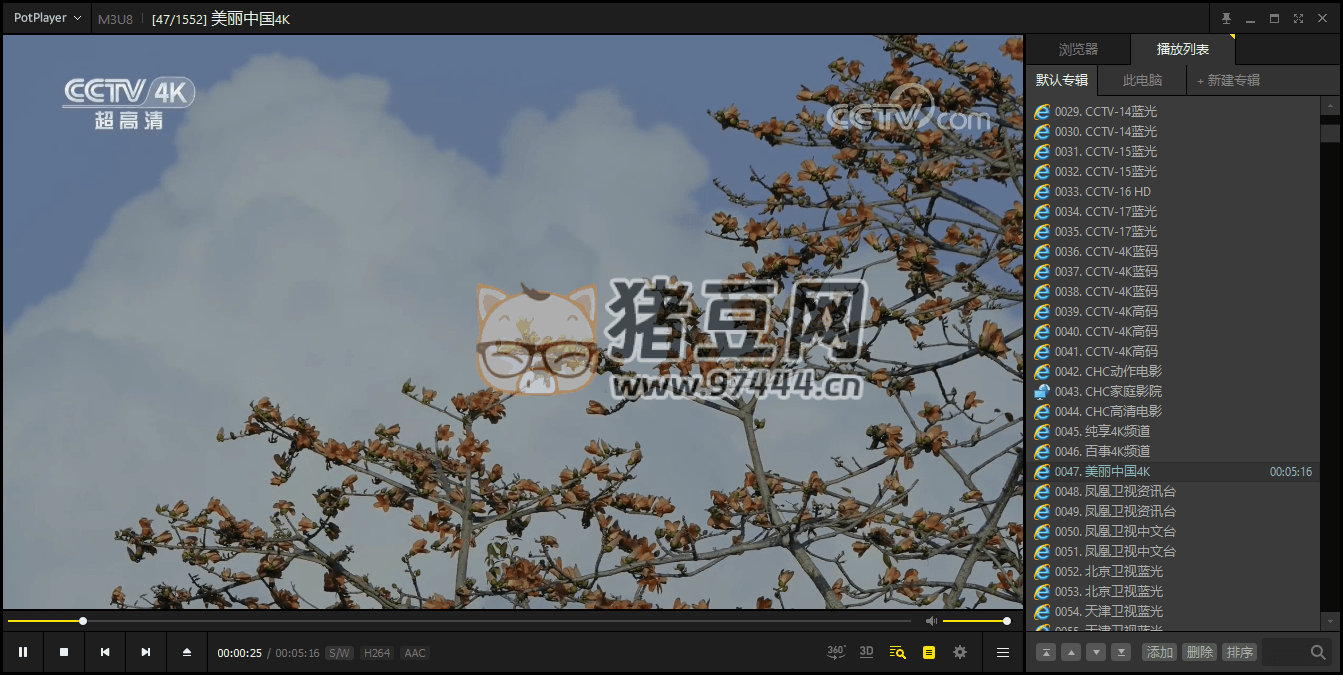 PotPlayer v1.7.22347 綠色版