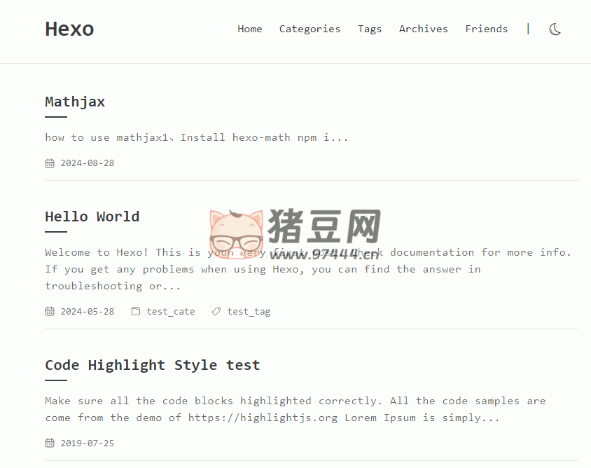 Hexo Theme Sea：專注于創(chuàng)建簡(jiǎn)約風(fēng)格的 Hexo 博客主題的開源項(xiàng)目
