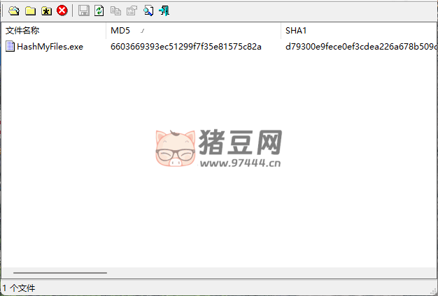 Windows HashMyFiles 校驗(yàn)工具 漢化版