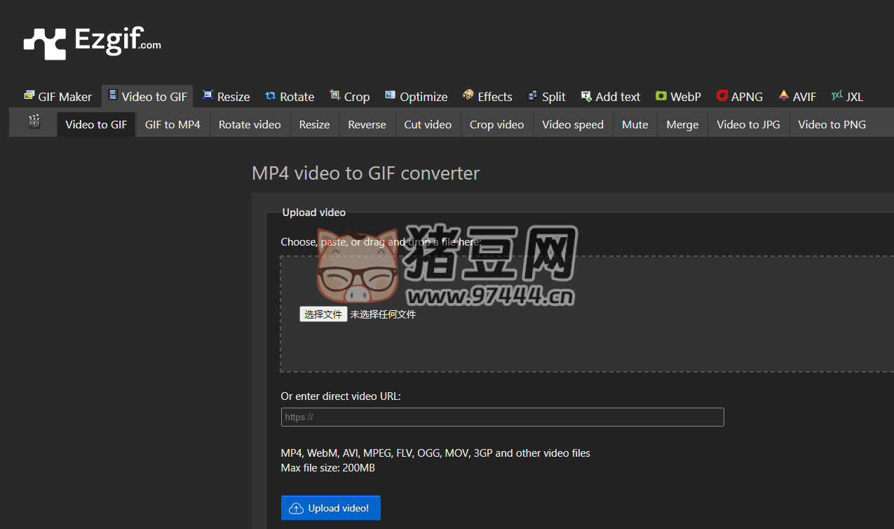GIFMovie To GIF：免費(fèi)在線視頻轉(zhuǎn) GIF 動(dòng)畫工具
