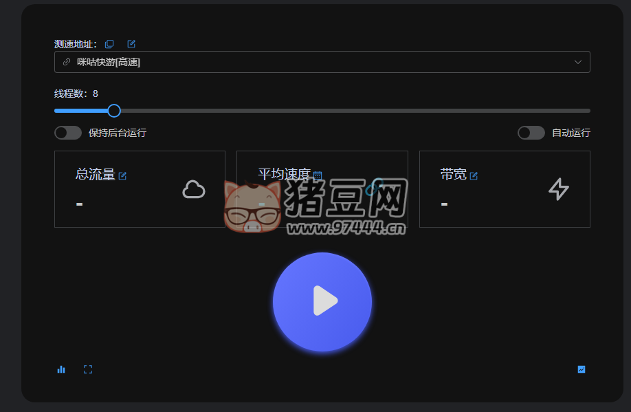 網(wǎng)絡(luò)面板：在線流量消耗器