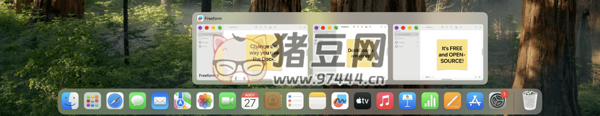 DockDoor：開源 macOS Dock 預(yù)覽和窗口管理切換工具