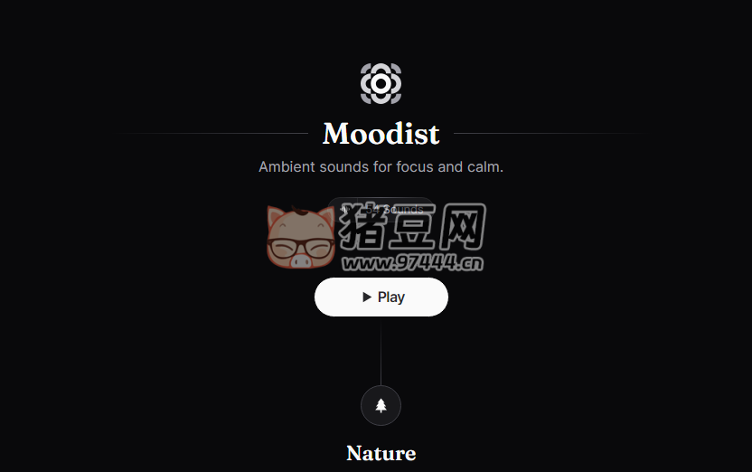 Moodist：白噪音在線播放網(wǎng)站