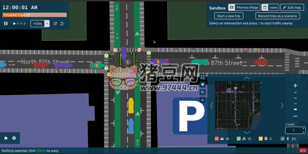 A/B Street：開源的城市交通模擬器