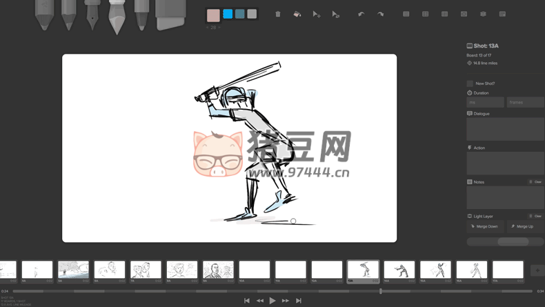 Storyboarder：快速繪制可視化故事開(kāi)源工具