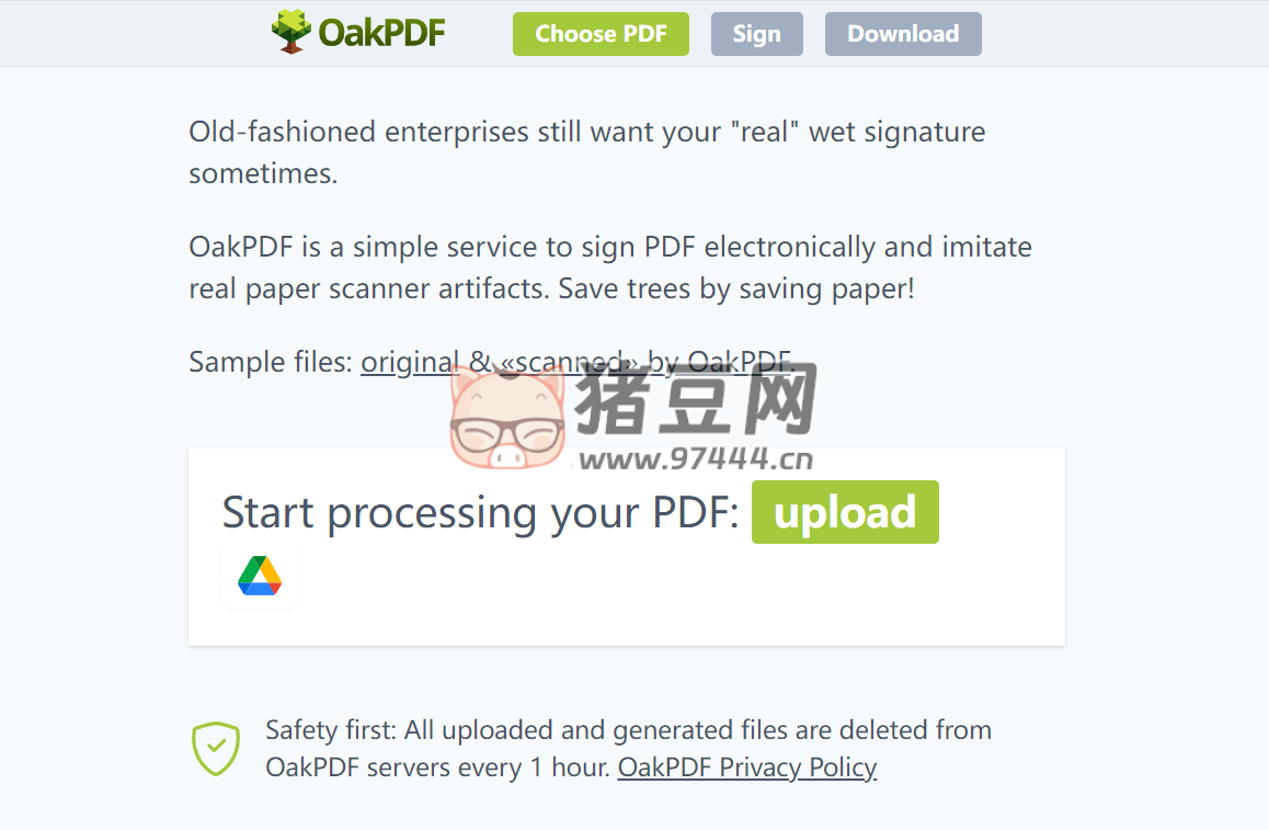 OakPDF：在線 PDF 轉(zhuǎn)換工具