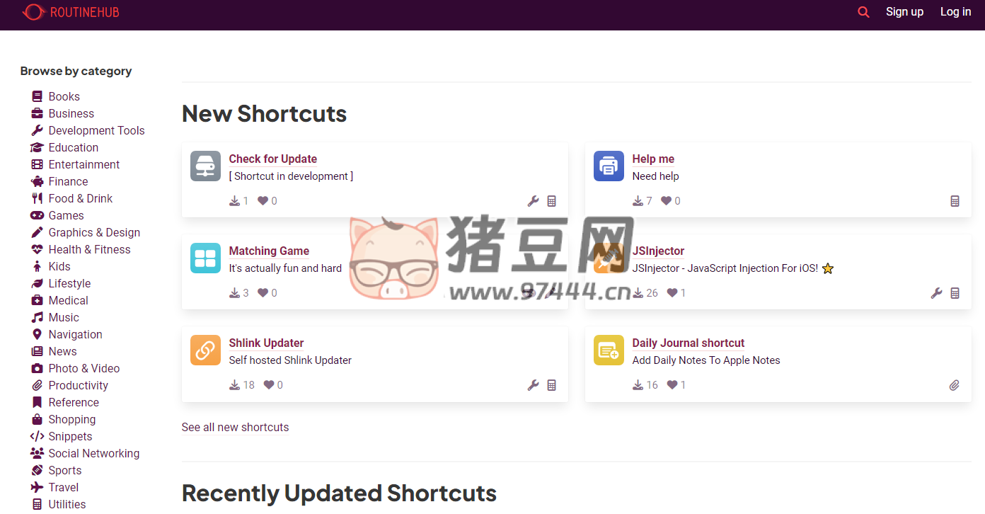 RoutineHub：蘋果 iOS 快捷指令大全庫(kù)網(wǎng)站