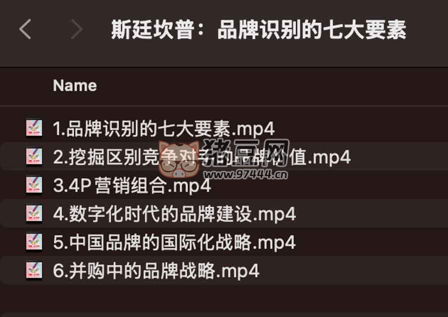 斯廷坎普：品牌識別的七大要素