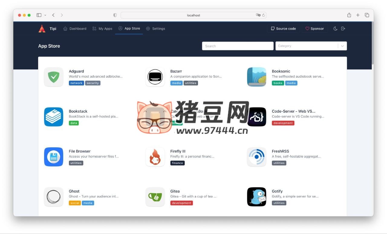 Runtipi：開源個人家庭服務(wù)器管理工具