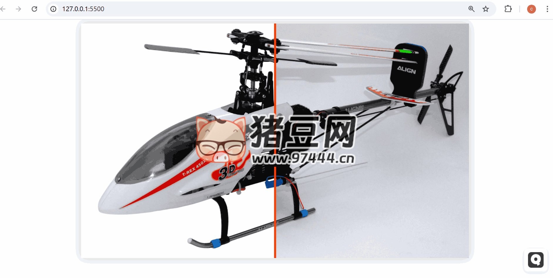 picture drag to reveal：開源圖片拖拽對(duì)比工具